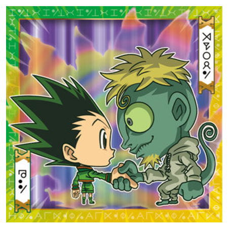 にふぉるめーしょん HUNTER×HUNTER シール×ウエハースvol.2 [8.ゴン＆メレオロン (ノーマル)]【ネコポス配送対応】【C】【カード】※シールのみです。[sale230204]