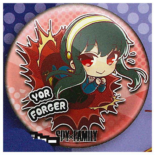 ぶちマス！ SPY×FAMILY 缶バッジ [6.ヨル・フォージャー Btype]【ネコポス配送対応】【C】[sale230111]