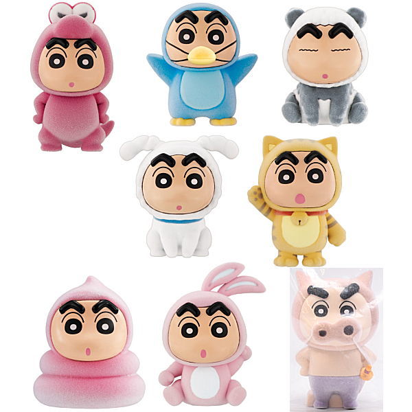 【全部揃ってます!!】きぐるみ〜ず クレヨンしんちゃん [全8種セット(フルコンプ)]【 ネコポス不可 】のサムネイル