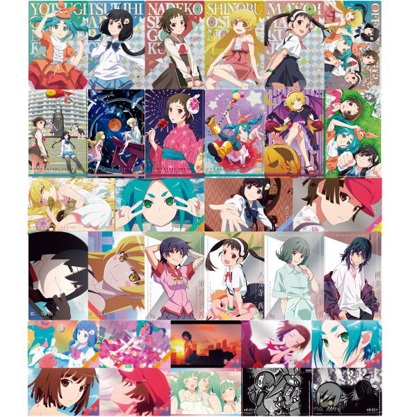 【送料無料】【全部揃ってます!!】＜物語＞シリーズ オフ＆モンスターシーズン ウエハース [全32種セット(フルコンプ)]【 ネコポス不可 】【C】【カード】