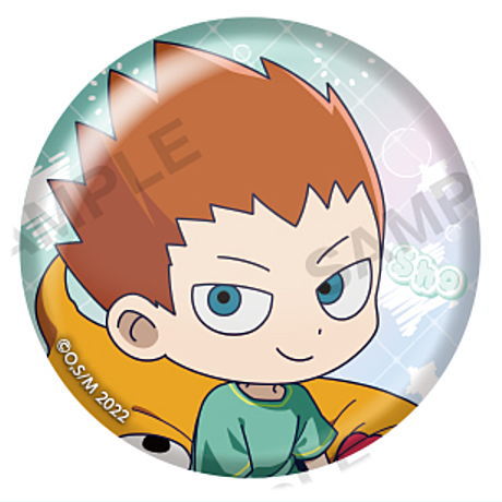 モブサイコ100 III カプセル缶バッジ まったりエクボクッションver. [6.鈴木将]【ネコポス配送対応】【C】