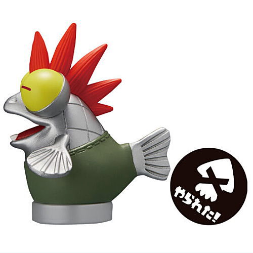 スプラトゥーン3 コジャケ ハンコ付きフィギュア [3.コジャケ3]【 ネコポス不可 】