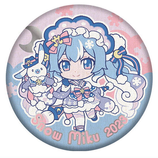 初音ミク CAN BADGE COLLECTION SNOW MIKU2024 [14.SNOW MIKU 2023]【ネコポス配送対応】【C】