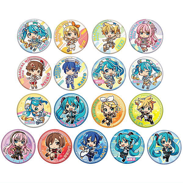【送料無料】【全部揃ってます!!】CAN BADGE COLLECTION 初音ミク「マジカルミライ 2024」 [全17種セット(フルコンプ)]【 ネコポス不可 】【C】