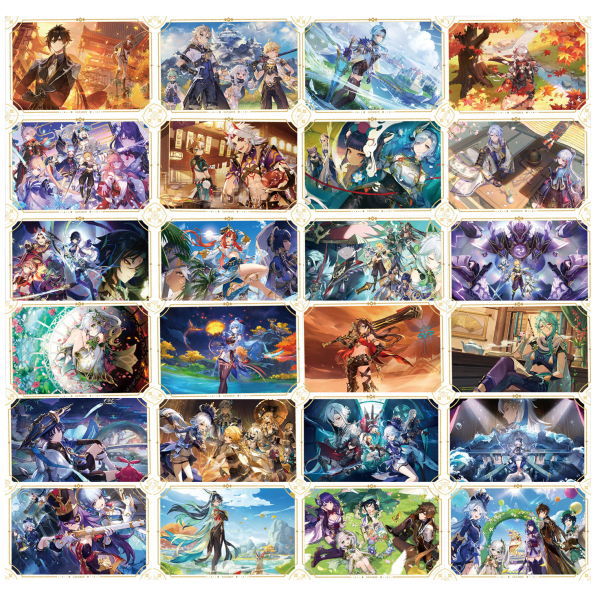 【全部揃ってます!!】原神[Genshin] シールウエハース2 [全24種セット(フルコンプ)]【 ネコポス不可 】【C】