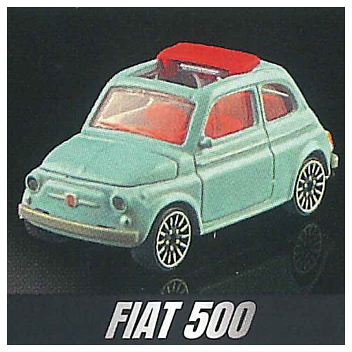 マジョレットミニカー プライムモデル ヒストリックカーエディション4 [1.フィアット 500]【 ネコポス不可 】【C】のサムネイル