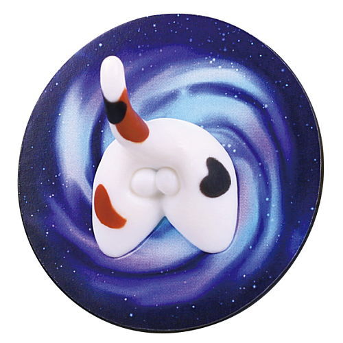 猫、宇宙に消える。マグネットフック [5.三毛猫(おしり)]【 ネコポス不可 】【C】