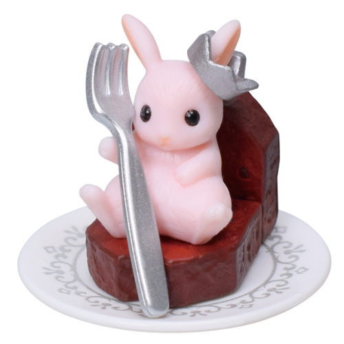 うさぎ洋菓子本舗 [2.チョコレートパウンドケーキとピンクうさぎ]【 ネコポス不可 】