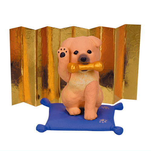 招き柴犬 [6.招き子柴(赤胡麻)]【 ネコポス不可 】[sale230204]