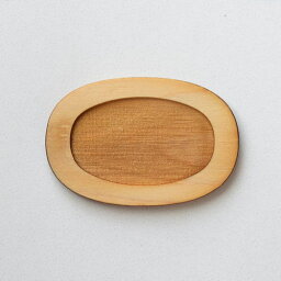 木製ミニチュアパーツ 楕円皿D [M] 1個入(WP-036) [m-s]【ネコポス配送対応】【C】