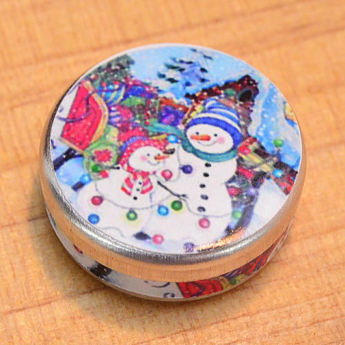 ミニチュア雑貨 クッキー丸缶(C) [rckt3] 品番：28541 (1/12スケール)[m-s]【SM】【ネコポス配送対応】【C】