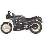 1/24 ヴィンテージバイクキット Vol.9 KAWASAKI GPZ 900R [7.1991年 A8 エボニー×パールコスミックグレー]【 ネコポス不可 】【C】