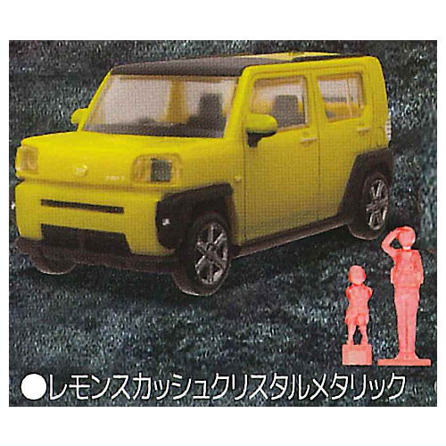 1/64 PLUS ダイハツ タフト [4.レモンスカッシュクリスタルメタリック]【 ネコポス不可 】【C】[sale230223]