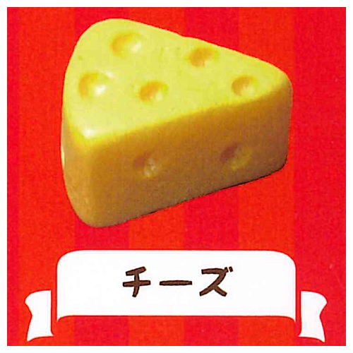 ミニチュアフード ピンバッチ [5.チーズ]【ネコポス配送対応】【C】[sale230603]
