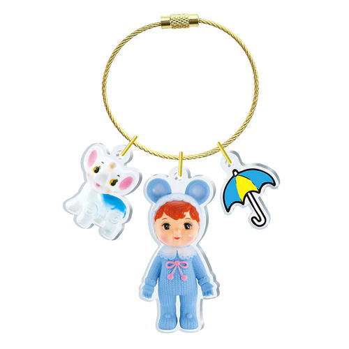 なかよしチャーミーちゃん アクリルチャーム [3.あお]【ネコポス配送対応】【C】[sale231203]