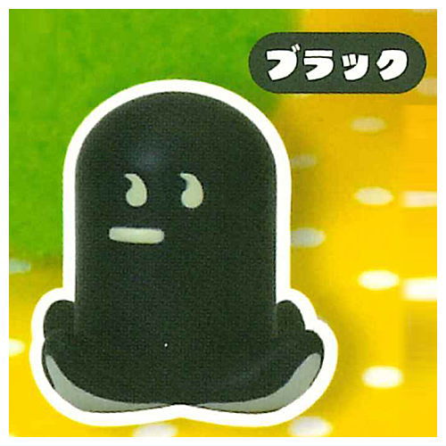 こんざい タコさんウィンナー ソフビフィギュア [3.ブラック]【 ネコポス不可 】【C】[sale250514]