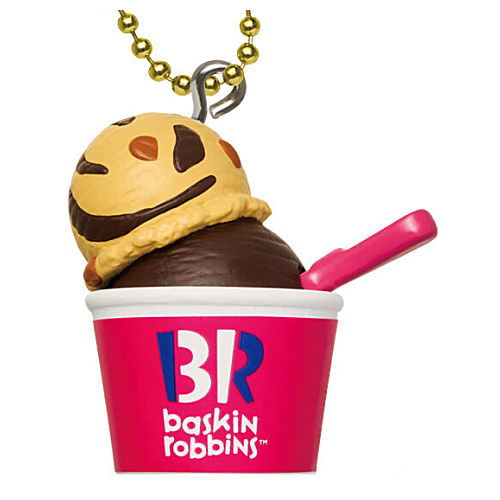 サーティワン アイスクリーム マスコットつきグミ2 [8.ジャモカアーモンドファッジ・チョコレート(ダブルカップ)]【ネコポス配送対応】【C】※お菓子は付属しません。のサムネイル