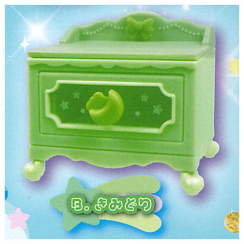 つながるっ！星空ねこあしチェストマスコット [2.きみどり]【 ネコポス不可 】【C】