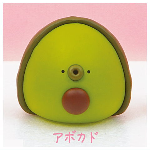 ころころ愉快な仲間たち マスコットボールチェーン [4.アボカド]【 ネコポス不可 】【C】