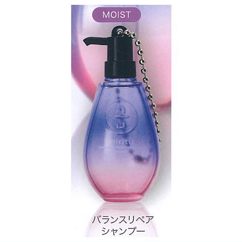 hiritu ヘアケアコレクション ミニチュアキーホルダー [5.バランスリペアシャンプー モイスト]【ネコポ..