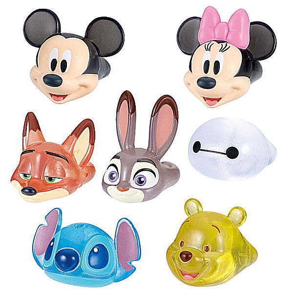 ディズニーキャラクター ファッションリング ロイヤルクリア [ノーマル7種セット(※レアは含みません。)]【 ネコポス不可 】【C】のサムネイル