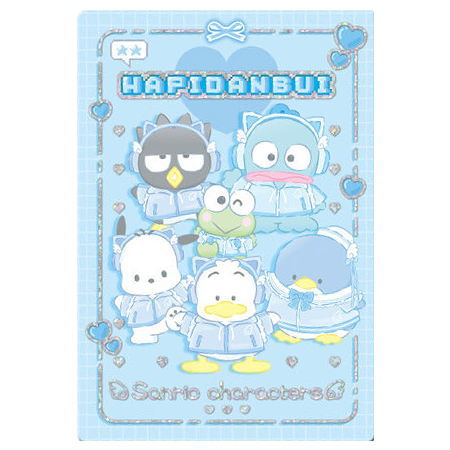 サンリオキャラクターズ ウエハース8 [29.水色デイズはぴだんぶい(スペシャルカード)(箔押し仕様)]【ネコポス配送対応】【C】【カード】