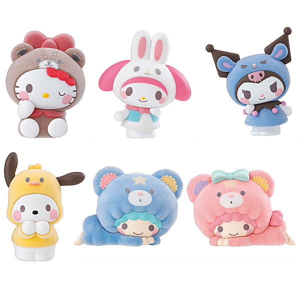 【全部揃ってます!!】きぐるみ〜ず サンリオキャラクターズ [全6種セット(フルコンプ)]【 ネコポス不可 】のサムネイル