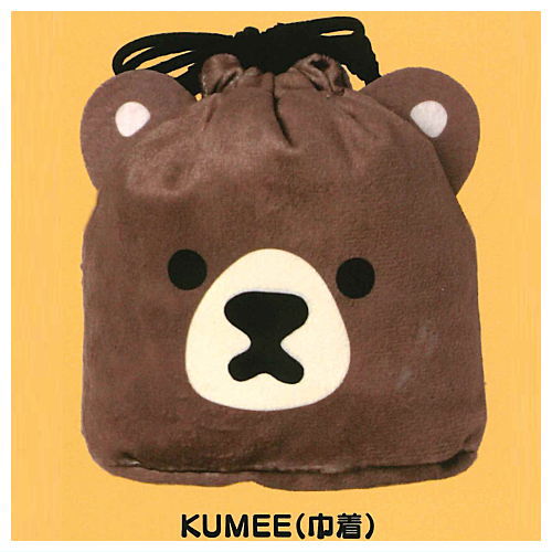 MUZIK TIGER ふわふわポーチコレクション [4.KUMEE(巾着)]【ネコポス配送対応】【C】