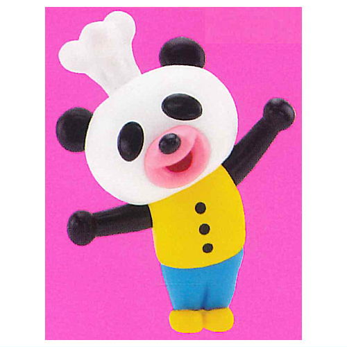 パンダのおさじとふりかけパンダ フィギュアコレクション [1.ほっかほか〜！]【ネコポス配送対応】【C】