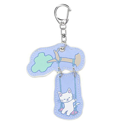 ノンタン ぶらんこのせてキーホルダー [3.ノンタンC]【ネコポス配送対応】【C】