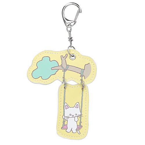 ノンタン ぶらんこのせてキーホルダー [4.ノンタンD]【ネコポス配送対応】【C】