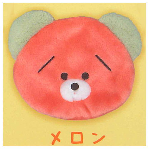 くずみちゃんのフェイスポーチ [2.メロン]【ネコポス配送対応】【C】のサムネイル