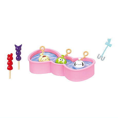 サンリオキャラクターズ わいわいワッショイ かわいい 祭り [6.うまくつれるかな〜？]【ネコポス配送対応】 (RM)【メーカー完売のため当店在庫限り!!】