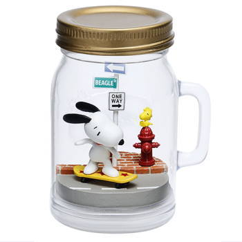 SNOOPY WOODSTOCK Terrarium On Vacation (スヌーピー ウッドストック テラリウム オン バケーション) ［1.NYの街中で］【 ネコポス不可 】(RM)【メーカー完売のため当店在庫限り 】