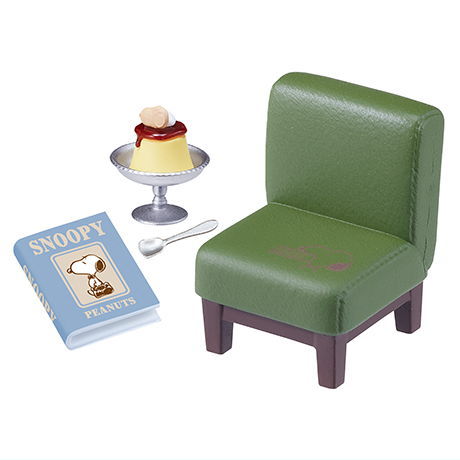 ピーナッツ Snoopy s BOOK CAFE [7.おすすめのデザート/Soft Chair]【 ネコポス不可 】 RM 