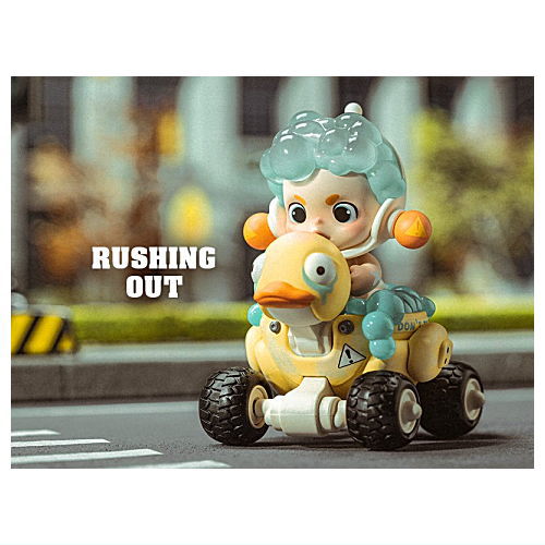 POPMART SKULLPANDA Laid Back Tomorrow シリーズ [7.RUSHING OUT]【 ネコポス不可 】のサムネイル