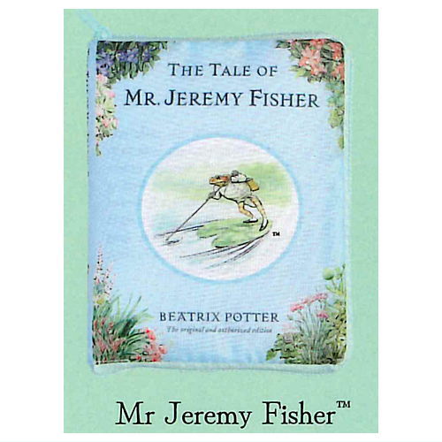 PETER RABBIT ピーターラビット 絵本ポーチ 5.Mr Jeremy Fisher 【ネコポス配送対応】【C】