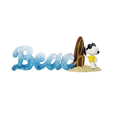 SNOOPY COLLECTION of WORDS 2 my fav! (スヌーピー コレクション オブ ワーズ 第2弾) [3.BEACH]【 ネコポス不可 】【C】(RM)