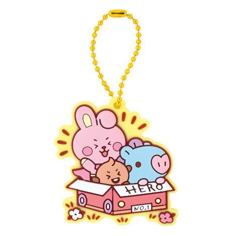 BT21 ぷっくりラバマスグミ2 [11.COOKY＆MAN