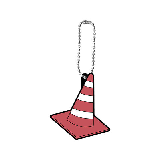 やしろあずき カプセルラバーマスコット [4.三角コーン]【ネコポス配送対応】【C】[sale200819]