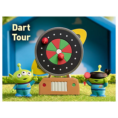 POPMART Disney/Pixar ALIEN PARTY GAMES V[Y V[Zbg [4.Dart Tour]y lR|Xs z