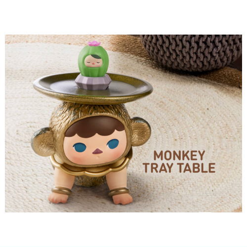 POPMART PUCKY Home Time シリーズ [7.Monkey Tray Table]【 ネコポス不可 】