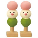 【文鳥だんごぼんぼり(2個セット) (ZMM-62335L)】DECOLE concombre デコレ コンコンブル おいしいひなまつり 【ネコポス配送対応】【...