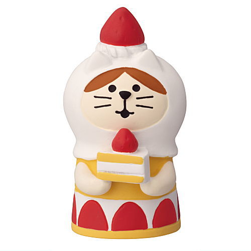 【ねこずきん ショートケーキ (ZCB-90893)】 DECOLE concombre デコレ コンコンブル いちご(2024)【 ネコポス不可 】【C】