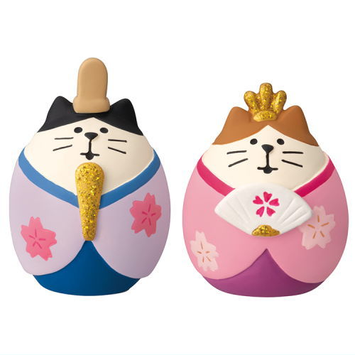 【猫雛 さくら (ZMM-38501L)】DECOLE concombre デコレ コンコンブル 桜うららかひなまつり【 ネコポス不可 】