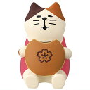 【どら焼き猫 (ZSA-38712R)】DECOLE concombre デコレ コンコンブル お花見会【 ネコポス不可 】【C】