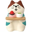 【おもてなし猫 いちご大福 (ZSA-38713R)】DECOLE concombre デコレ コンコンブル お花見会【 ネコポス不可 】【C】