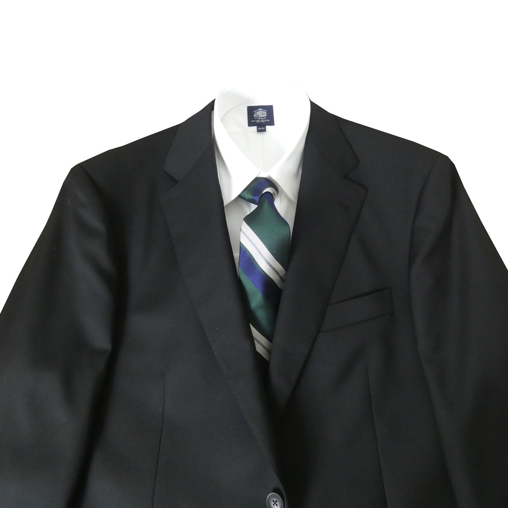 【お取り寄せ】 キングサイズ スーツ メンズ 春夏秋冬 オールシーズン対応 2つボタン 黒無地 エスパースデュード(ESPACEDUDE) アジャスター付き BLACK 0509 E5 E6 E7 E8