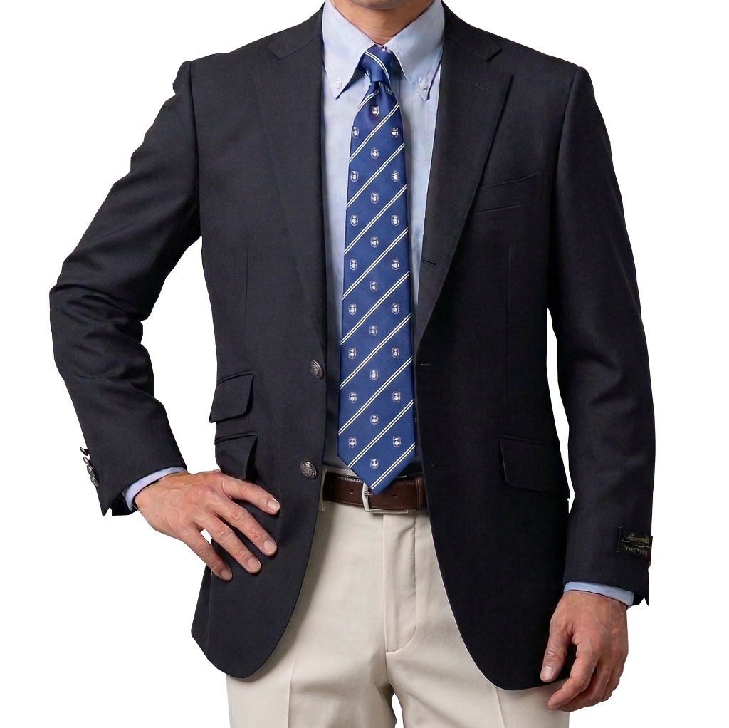 ✨美品✨VAN BROTHERS 紺ブレ 銀ボタン AB6 背抜き 春秋 AB6 NAVY BLAZER - VAN STORE