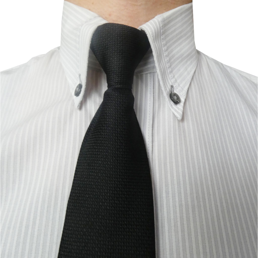 ネクタイ フック式 カンタンネクタイ メンズ ビジネス フォーマル ギフト 人気 ブラック 600K